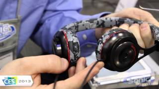 Scosche RH656 OnEar Headphones  CES 2013 [upl. by Anura]