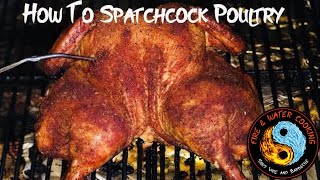 How To Spatchcock Poultry for More Even Cooking [upl. by Newmark40]