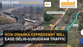 How The Dwarka Expressway Will Ease Traffic For Delhi  Gurugram Commuters Route Map amp Features [upl. by Davey]