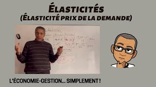 ELASTICITÉS  Cas de lélasticitéprix de la demande [upl. by Litch]