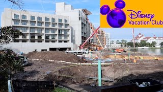 DVC Tower at Polynesian Village Resort Construction Update  January 2024  WALT DISNEY WORLD 4k [upl. by Mehitable]