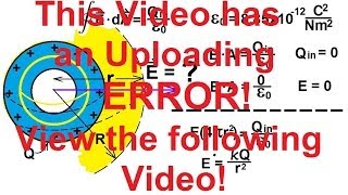 Physics 37 Gausss Law 8 of 16 This video has uploading error Its reuploading [upl. by Mercola]