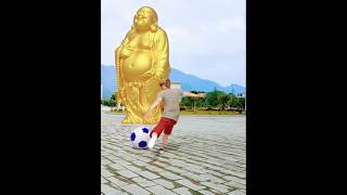 The mascot vibrato assistant placed on the football field is popular shorts Shpgopal vfxhd [upl. by Artema395]