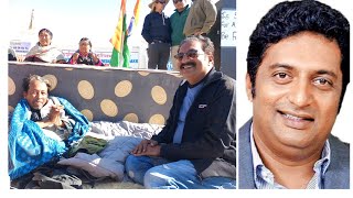 Renowned film actor Prakash Raj meets Sonam Wangchuk Extends support to saveladakh campaign [upl. by Bordiuk]