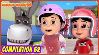 Vir The Robot Boy  Hindi Cartoon For Kids  Vir ka birthday  Animated Series Wow Kidz [upl. by Ayanaj]