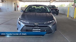 2024 Toyota Corolla LE Natl [upl. by Allemac]