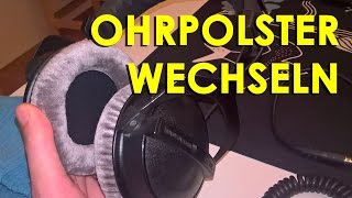 Beyerdynamic Ohrpolster wechseln DT551  DT770  DT880  DT990 [upl. by Kato]