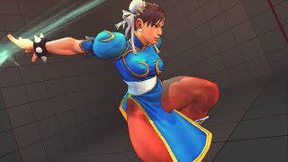 Super Street Fighter IV  CHUNLI Ultra Combos [upl. by Calista623]