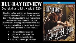 Dr Jekyll and Mr Hyde 1920 Kino Lorber Bluray Review [upl. by Enahpets143]