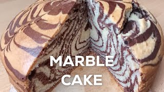 Easy Marble Cake Recipe  How to Make Marble Cake  Evarena Cookery [upl. by Artemus]