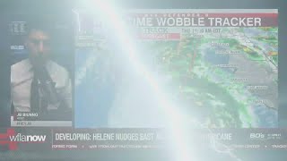 LIVE Tracking Hurricane Helene  RealTime Footage amp Storm Tracker Updates [upl. by Toll959]