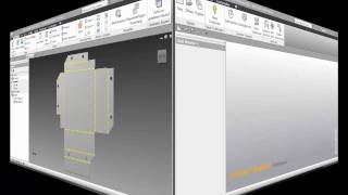 Inventor 2012 Importierte Blechmodelle in Inventor nutzen deutsch [upl. by Pinsky]