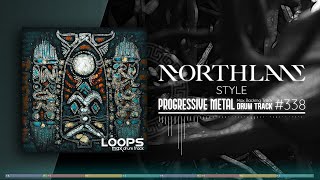 Progressive Metal Drum Track  Northlane Style  110 bpm [upl. by Brena]