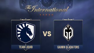 Team Liquid проти Gaimin Gladiators  The International 2024 [upl. by Einoj]