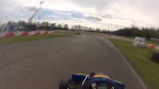 Mach1 Rotax Max Karting Landsard Eindhoven  Kartforum meeting 28042013  Janos [upl. by Lledniuq]