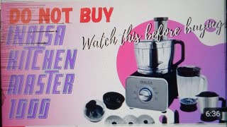 inalsa food processor unboxing and reviewing [upl. by Eimmak]