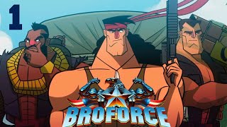 Прохождение BROFORCE Arcade mode [upl. by Nerhe]