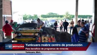 Yurécuaro Mich Yurécuaro reabre centro de producción [upl. by Nosde657]