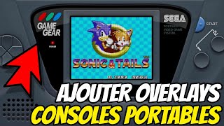 AJOUTER OVERLAYS DES CONSOLES PORTABLES GameBoy Game Gear TUTO EXPRESS  RECALBOX [upl. by Fowkes]