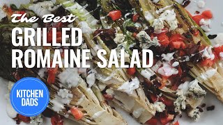 How to Make a Grilled Romaine Salad Recipe  Create Cooking Challenge Winner  Kitchen Dads Cooking [upl. by Sahcnip]