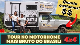 Conheça o motorhome mais lindo e bruto do Brasil Tour completo Quanto custa F1000 4x4 [upl. by Dilly]