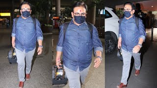 Jethalal aka Dilip Joshi with his Family Arrived at Mumbai Airport ❤️💕✈️📸 [upl. by Ateloj]