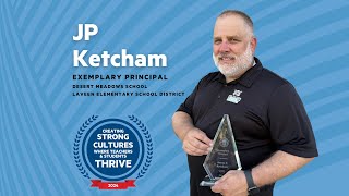 JP Ketcham Receives Exemplary Principal Award [upl. by Leslie]