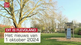 Dit is Flevoland van dinsdag 1 oktober 2024  Omroep Flevoland [upl. by Holcman]