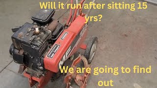 1970s Massey Ferguson 253 Rototiller [upl. by Kcirddes720]