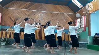 Apatani Christian danceCovered byCRC Hapoli Gano women [upl. by Lahpos]