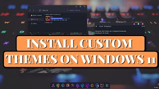 How to Install UXThemepatcher to Use Custom Themes on Windows 11 [upl. by Mikel]