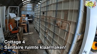 COTTAGE 4  Sanitaire ruimte klaarmaken [upl. by Izy]