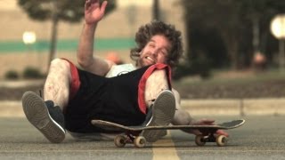 Slow motion skateboarding slams part 2 1000 fps [upl. by Aihsenod]