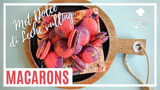 Macarons met karamel  DULCE DE LECHE MACARONS  in 2 kleuren [upl. by Ydissac]