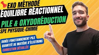 TERM SPÉ PHYSIQUECHIMIE PILE amp OXYDOREDUCTION  DURÉE FONCTIONNEMENT  EXERCICE MÉTHODE📌 CORRIGÉ [upl. by Aivata540]