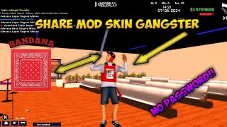 SHARE  MOD SKIN GANGSTER BANDANA  Gta Samp [upl. by Aisirtap]