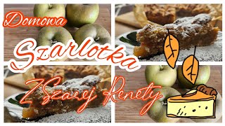 Królowa jesieni  szarlotka z szarej renety 🍁🍎 [upl. by Anaujik320]