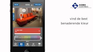 Sigma ColourMate app België [upl. by Duma290]
