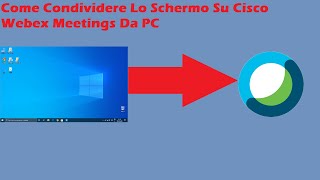 Cisco Webex MeetingsCome Condividere Lo Schermo Da PC [upl. by Vivica]