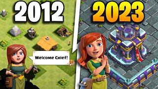 The ENTIRE History of Clash of Clans [upl. by Fotina]