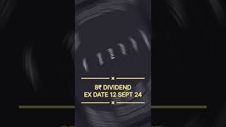 LATEST DIVIDEND ANNOUNCED SHARE WITH EX DATE ELDECO HOUSING km StocksDividendAnalysis 8₹DIVDEN [upl. by Belen]