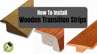 How to Install Transition Strips ✅️ [upl. by Anaiq]