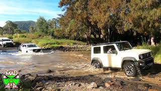 Condamine Gorge River Crossings  1st Crossing Killarney Side [upl. by Annoet]