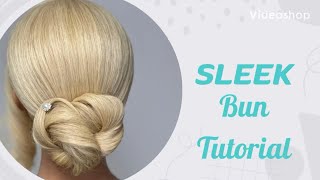 sleek Bun Tutorial [upl. by Nanaj]