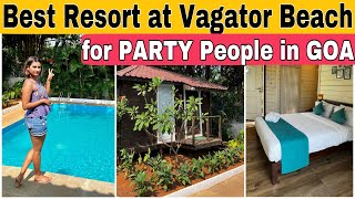 Best Vagator Beach Resort for Party People  Ozran Beach Stay Options  Luxury Resort North Goa [upl. by Ossie]