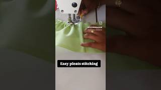 Easy pleats stitching stitching [upl. by Kamila678]