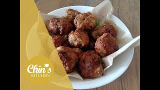 Homemade Pork Bola  Bola Recipe  Easy to make [upl. by Erv]