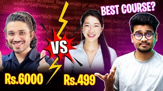 Apna College Web Development Vs Angela Yu Web Development Course Comparison [upl. by Adara365]