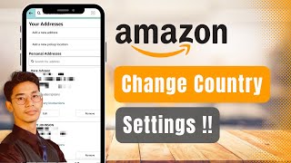 How to Change Amazon Country Settings [upl. by Meeharbi548]