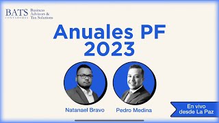 Curso Declaración Anual Persona Física 2023 x BATS [upl. by Relyks]